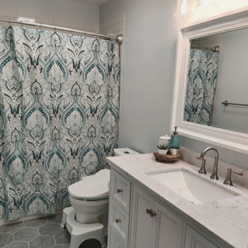 Caro Home NWT Kashmir Mineral Shower Curtain 72x72